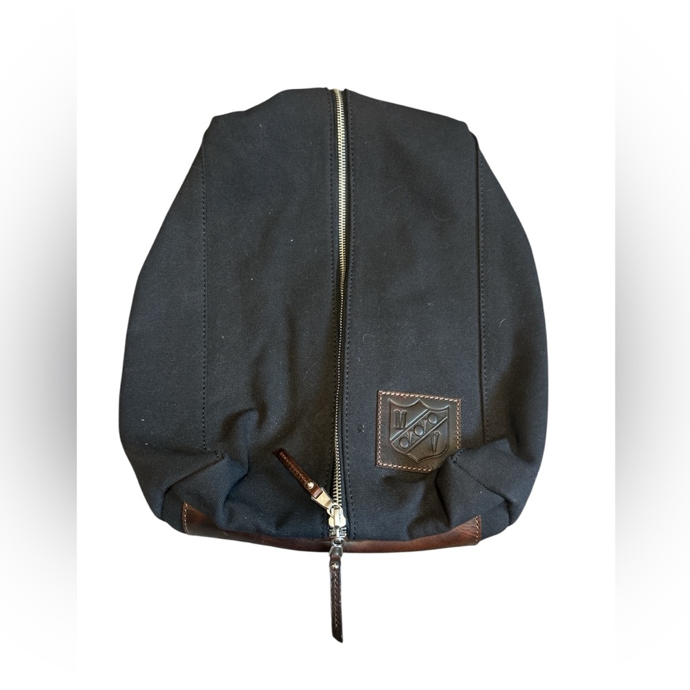 F.H. Wadsworth NYC Weekender Duffel Bag – NWT Leather & Canvas, MV Crest